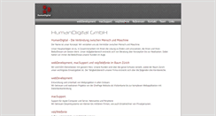 Desktop Screenshot of humandigital.ch